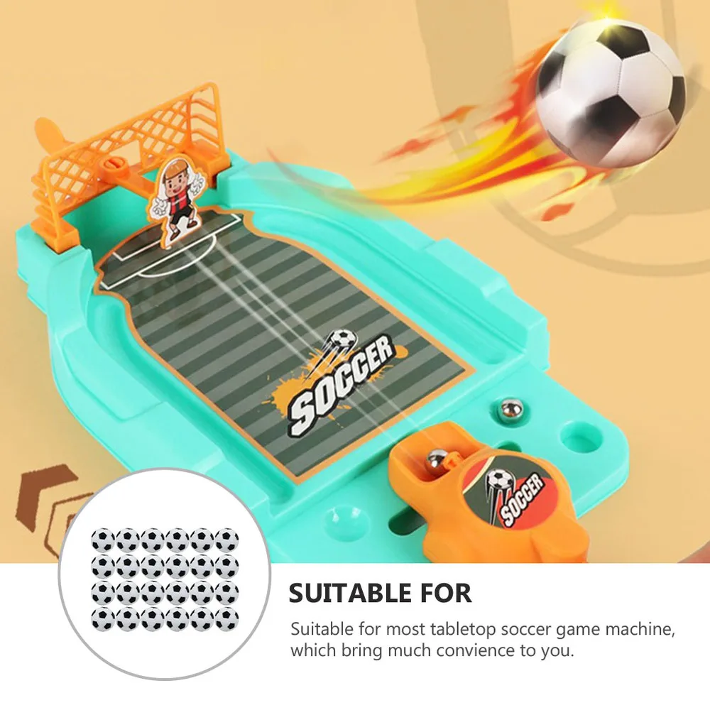 

24Pcs Table Soccer Balls Tabletop Game Footballs Desktop Football Playthings