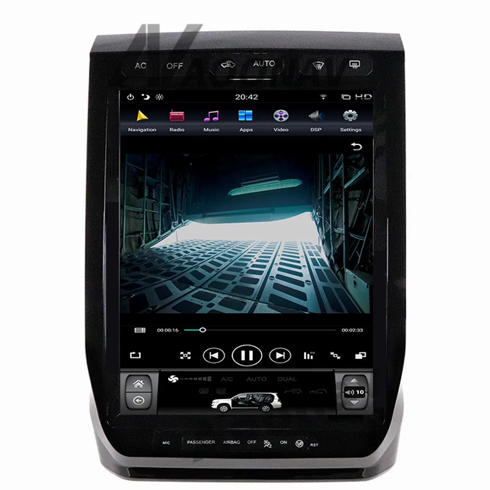 

AOONAV Car touch screen radio multimedia player For-Ford F150 Raptor 2015-2019 car auto stereo GPS navigation tape recorder