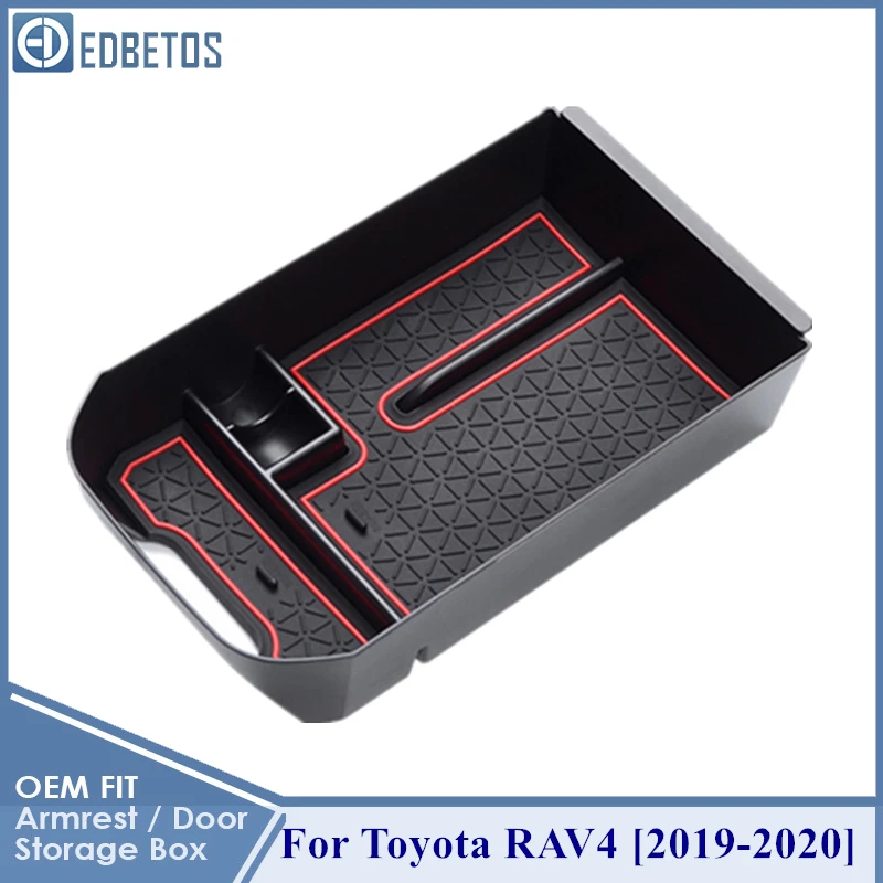 Для Toyota RAV4 RAV 4 2019 2020 аксессуары подлокотник коробка для хранения центральная
