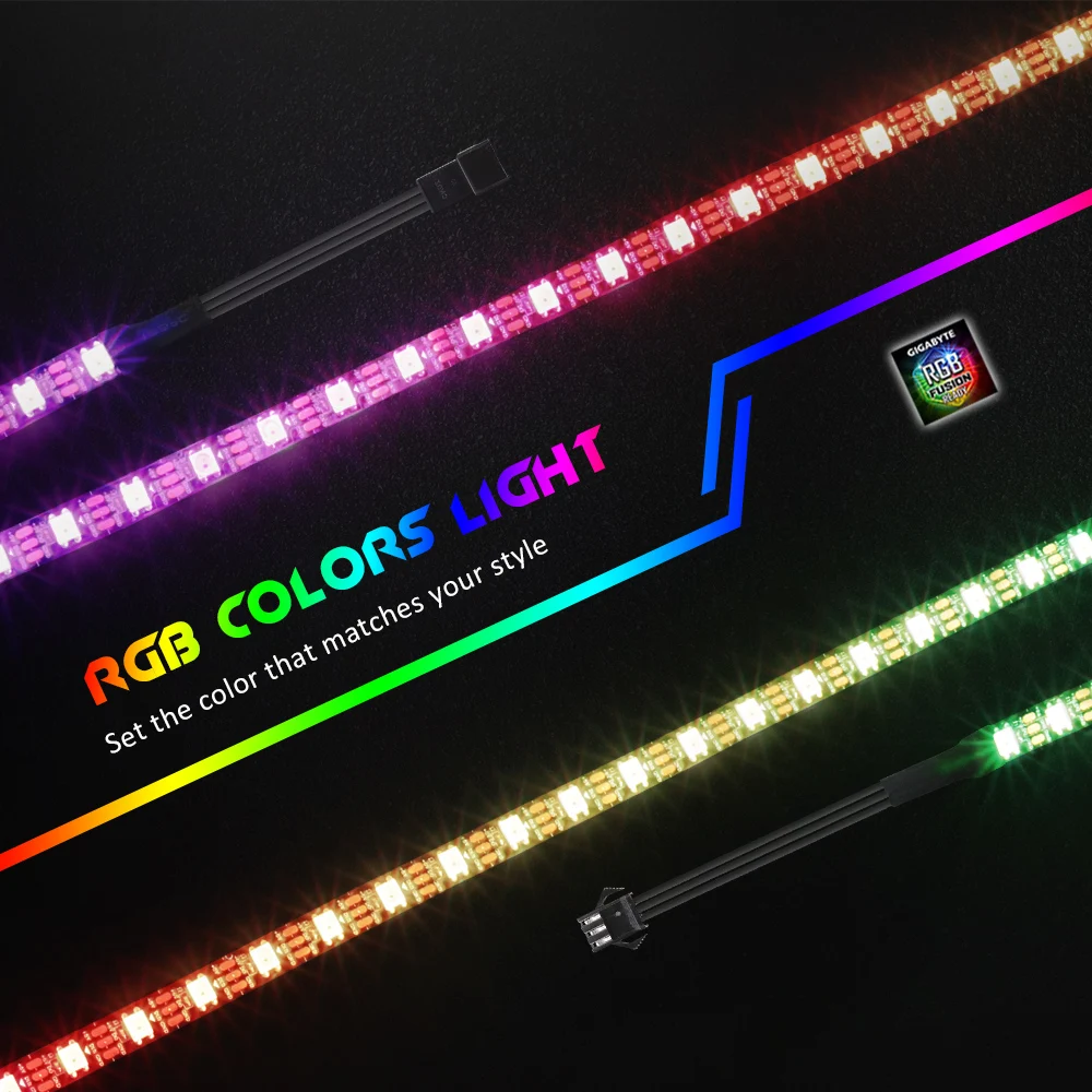 Адресуемая материнская плата 5 в 3 Pin PC Светодиодная лента RGB светодиодная