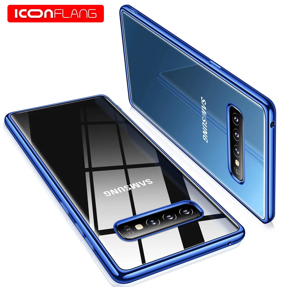 Для samsung Galaxy S10e S10 5G S9 S8 S10 Plus чехол, кристально чистый анти-желтый ультра тонкий плотно прилегающий Мягкий Силиконовый ТПУ чехол для телефона