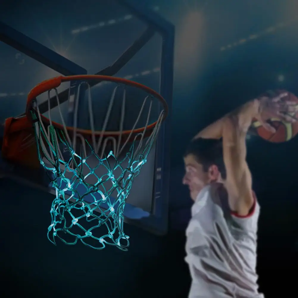 

Firm High Strength Strong Load-bearing Light Up Basketball Net for Outdoor