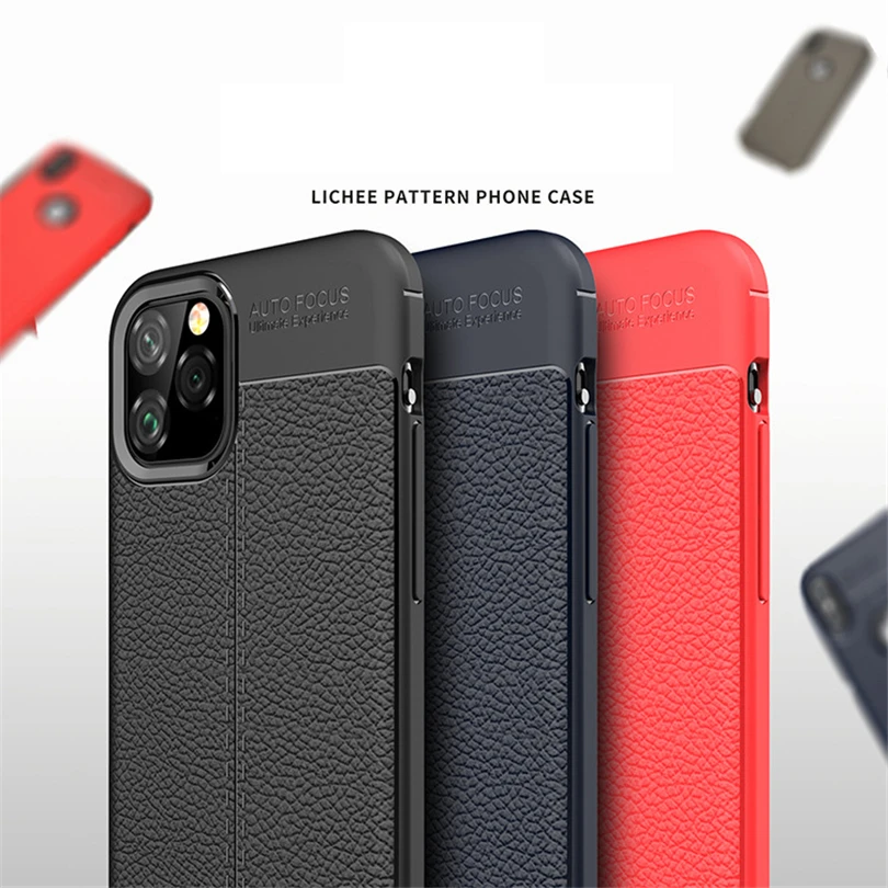 Чехол для телефона с защитой от отпечатков пальцев iPhone 11 X XR XS Max силиконовый