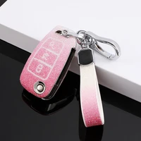 car remote key case cover protective shell for audi c6 r8 a1 a3 q3 a4 a5 q5 a6 s6 a7 b6 b7 b8 8p 8v 8l tt rs sline accessories