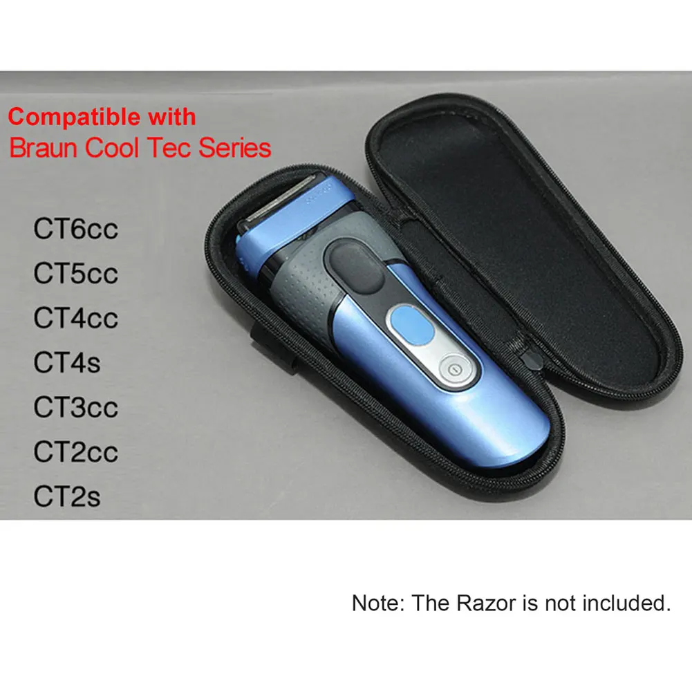 

Razor Shaver Case Box Electric Razor Storage Bag Box Waterproof EVA Hard Travel Portable Shaver Protective Storage Case Bag