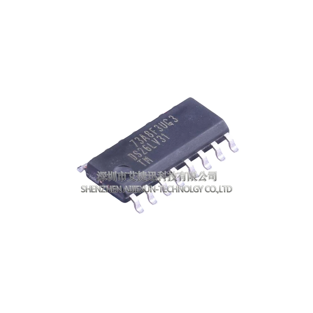 

10 pcs DS26LV31TMX/NOPB SOP-16 New and origianl parts IC chips