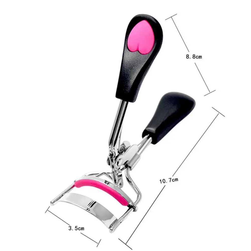 

1PC Lady Professional Eyelash Curler With Comb Tweezers Curling Eyelash Clip Cosmetic Eye Beauty Tool