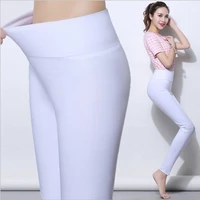 white leggings women plus size s 6xl stretch high waist push up leggings sexy pencil pants leggins mujer legging femme legins
