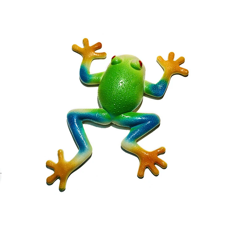 Новинка, забавная игрушка, моделирование, мягкая растягивающаяся резиновая лягушка, модель игрушки, сжимающая игрушки для снятия стресса, забавные мультяшные антистрессовые игрушки