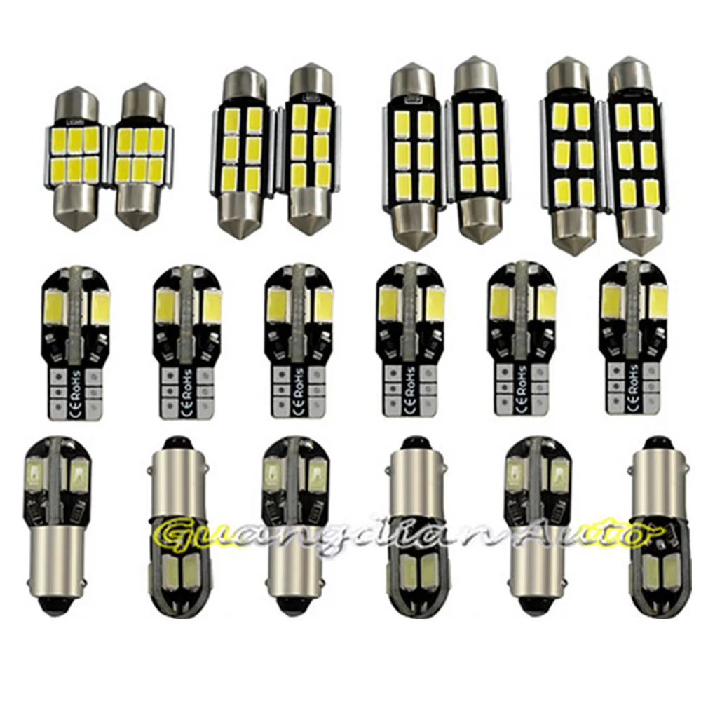 

Tcart 10pcs free shipping Auto LED Bulbs Car Led Interior Light Kit Dome Lamps for Volkswagen MK7 GOLF 7 car accessories