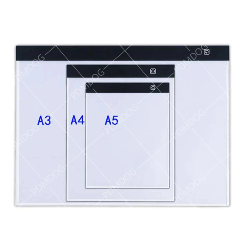 Трехуровневая диммируемая светодиодная подсветильник ка A3 A4/A5 маска для глаз в