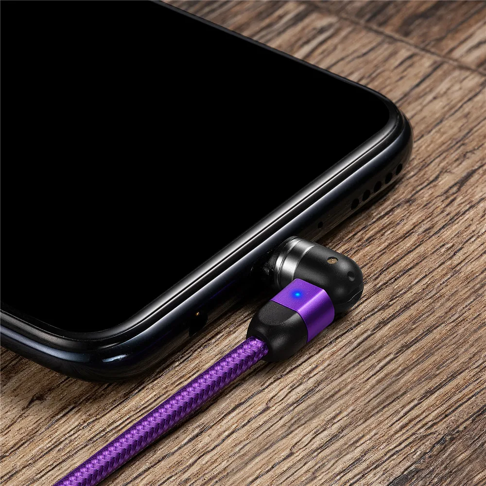 Магнитный кабель 3 в 1 Micro USB IOS USB-C м 2 540 ° А для быстрой зарядки | Мобильные телефоны