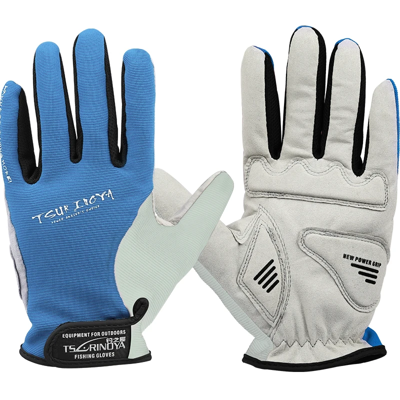 TSURINOYA Fishing Gloves Anti Slip Cycling Climbing Comfort Full Finger Professional Protective Outdoor Sports | Спорт и развлечения