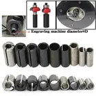 Патрон-адаптер для гравировального станка с ЧПУ 8-адаптеры инструментов8-66,35-12,7, 1 шт.