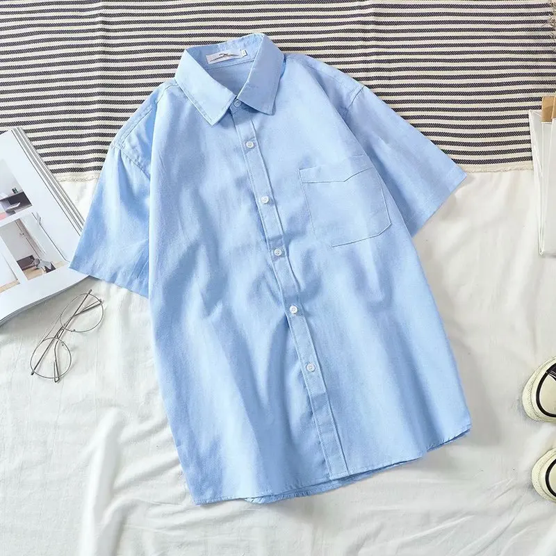 Мужской кардиган с отворотом однотонный короткими рукавами летний в Корейском