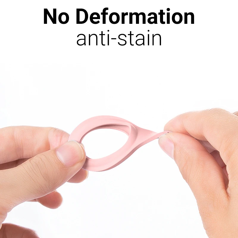 

Soft Liquid Silicone Protective Case For Airtag Cover Hangable Keychain Locator Tracker Cover For Air Tag Apple Cases Bags