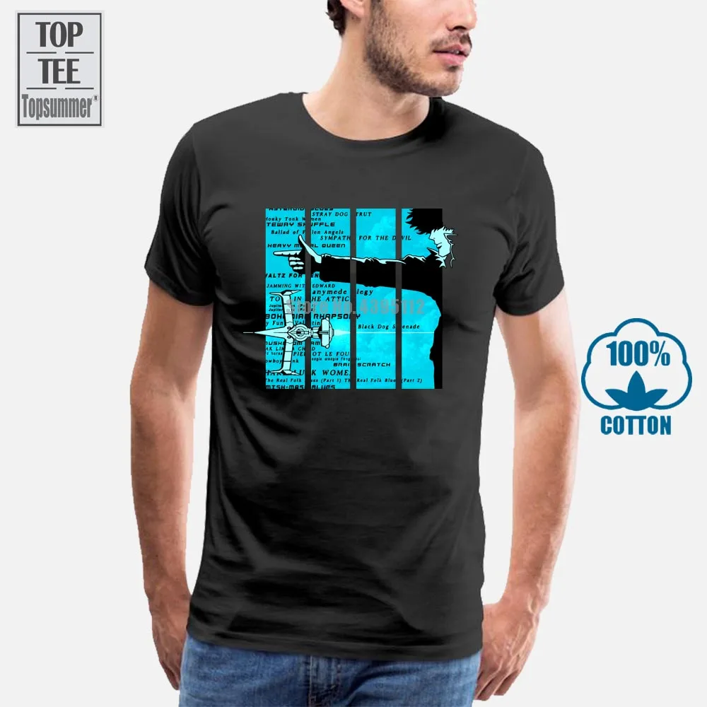 

Cowboy Bebop T-Shirts For Men T-Shirt Men Brand Harajuku Shirt Funny T-Shirt Cotton T-Shirts Black T Shirt Graphic T Shirts Men