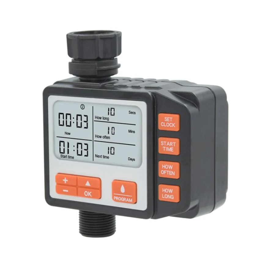 

Water Timer, Watering Programs Sprinkler Timer Hose Timer/Single Valve Faucet Timer for Garden, Drip Irrigation, Sprinkle System