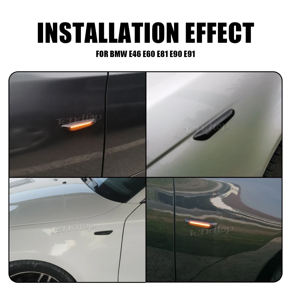 Динамический светодиодный поворотный сигнал боковой зеркальный свет