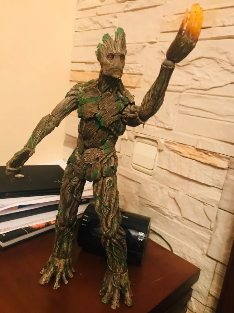 Галактика стражи Мстители Легенда горячие игрушки Мститель дерево человек