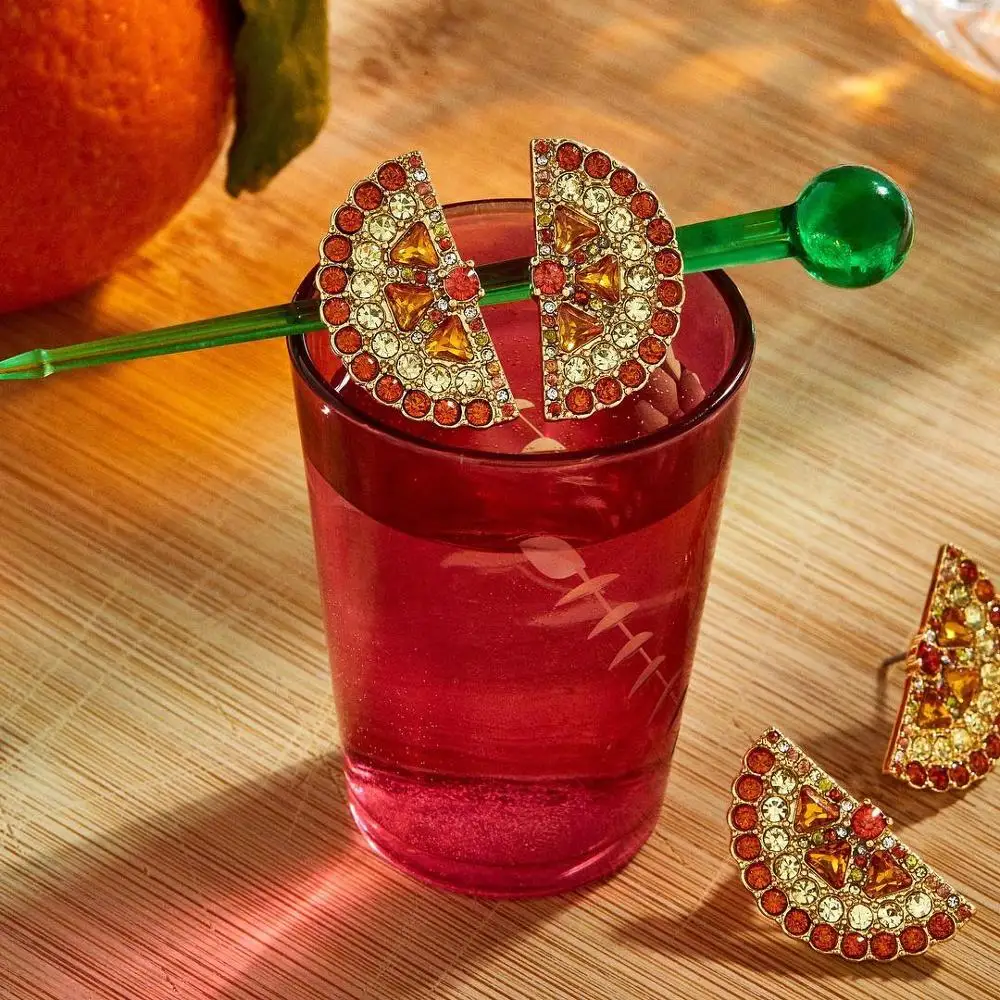 Модные корейские серьги в виде вишни женские милые ананаса 2019 Клубничные висячие