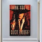 V0439 The Quick And The Dead (3) Винтаж, классическое кино настенный Шелковый ткань HD постер художественный подарок для украшения дома