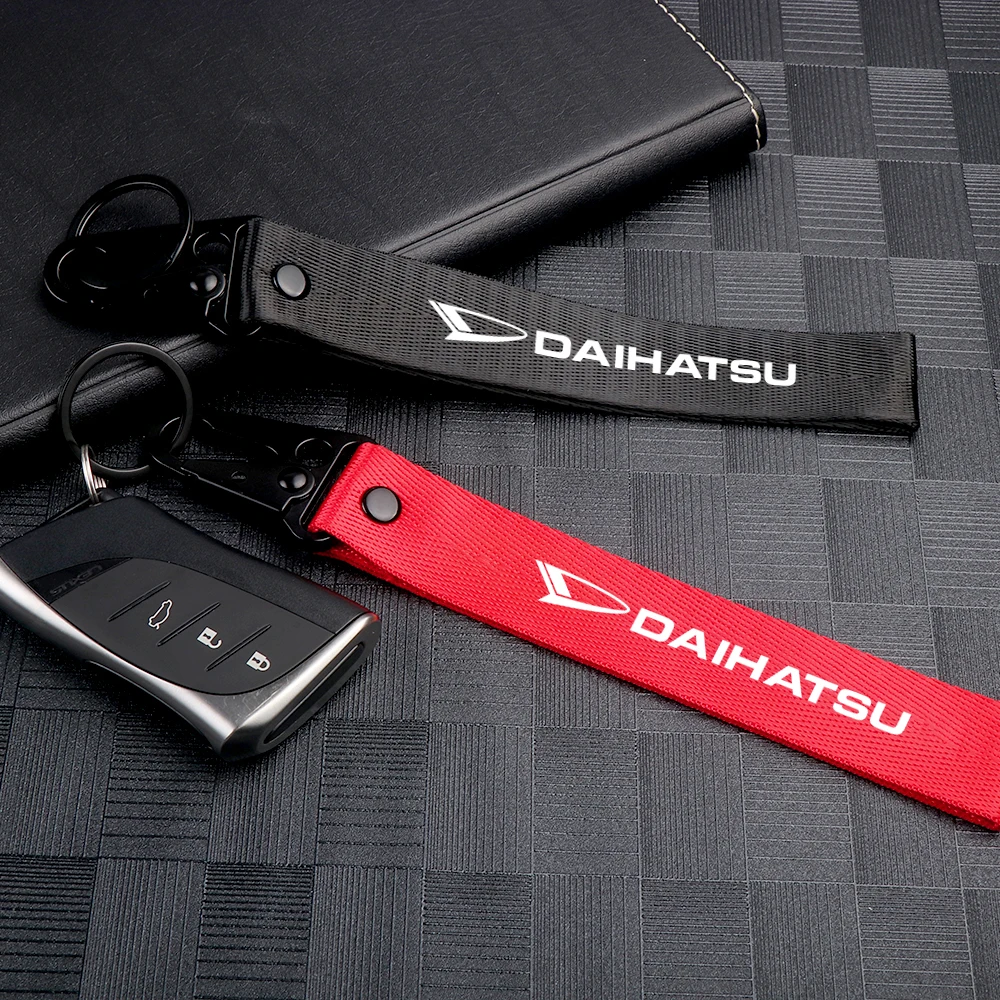 

Car Key Holder Ring Keychain Key Holder Buckle Accessories For Daihatsu Altis Terios Sirion Mira Materia Rocky YRV Venza Datsun
