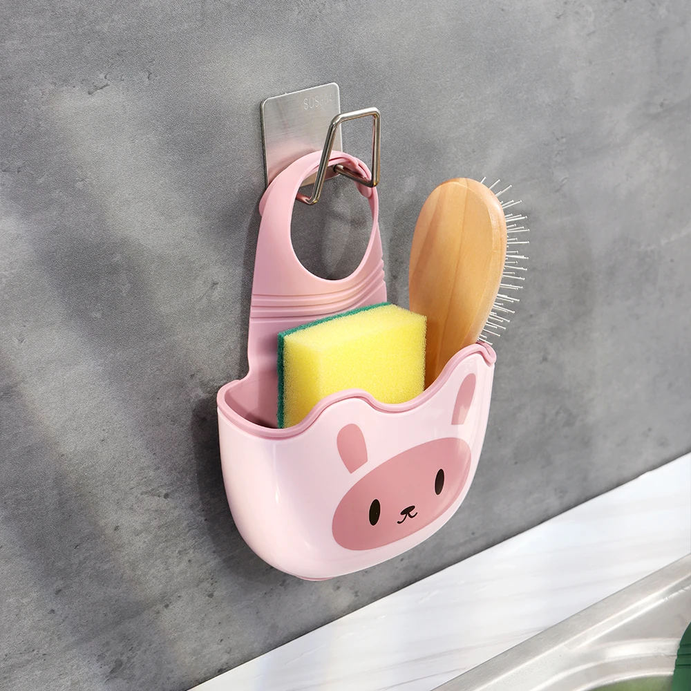 kitchen sink accessories storage soap bathroom organizer shelf sponge drain holder rack hanging basket faucet products shelves free global shipping