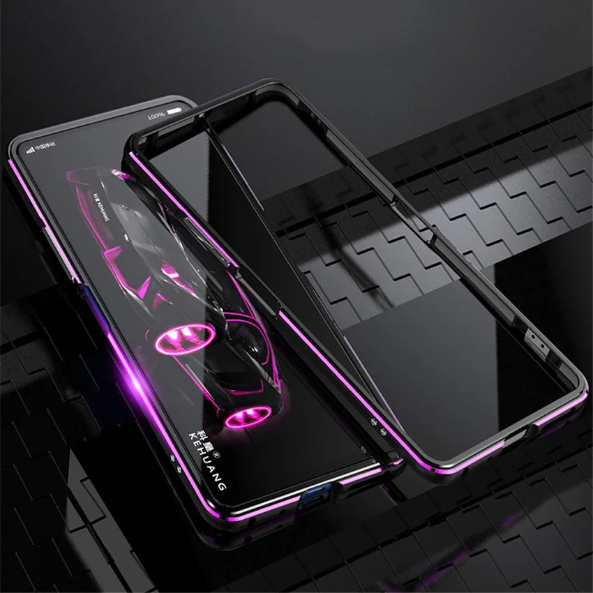 Роскошный Алюминиевый металлический бампер для Nubia X чехол s двухцветная рамка