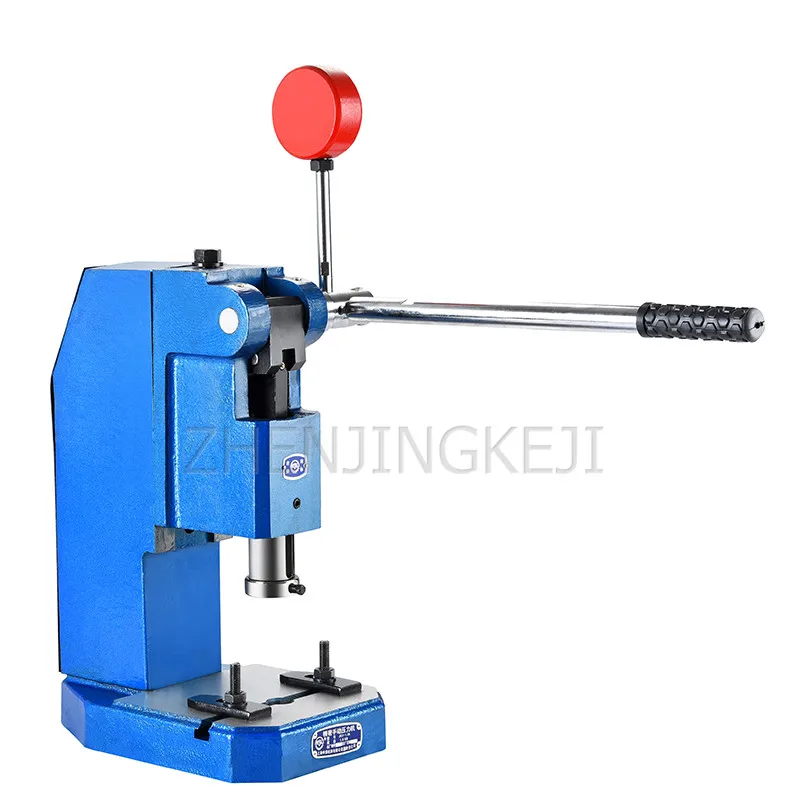 

Small Manual Press Industrial Desktop Manual Punch Punching Hand Wrench Beer Machine Electronic Hardware Zipper Industry Tool