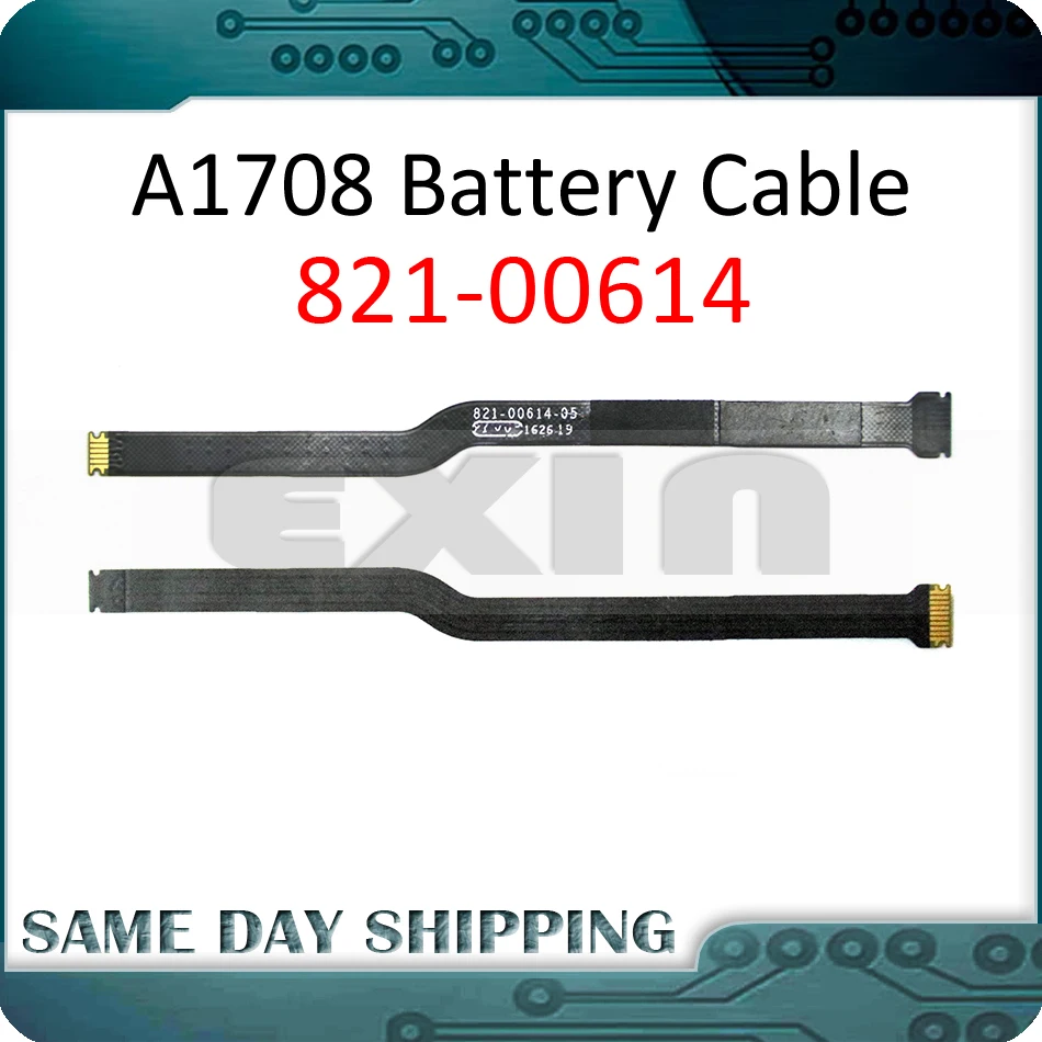 10 шт./лот A1708 аккамуляторный кабель для Macbook Pro Retina 13 &quotA1708 разъем 821 00614 05 A 2017 2018 EMC
