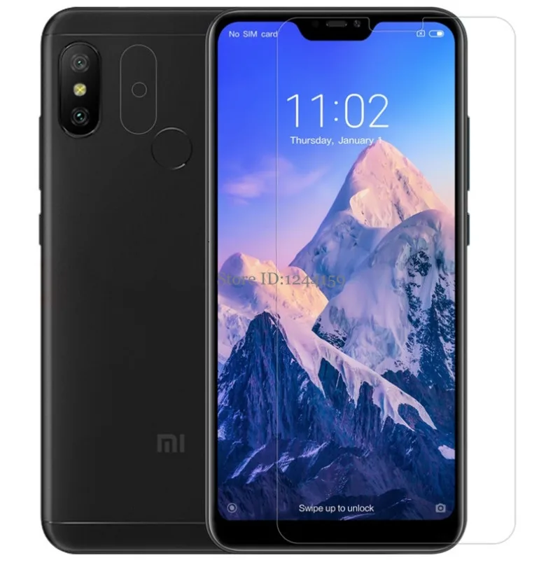 Чехол для Xiaomi Mi A2 Lite, глобальная версия, чехол для Xiaomi Mi A2 Lite, серия Nillkin Sparkle, Жесткий Чехол из искусственной кожи с откидной крышкой