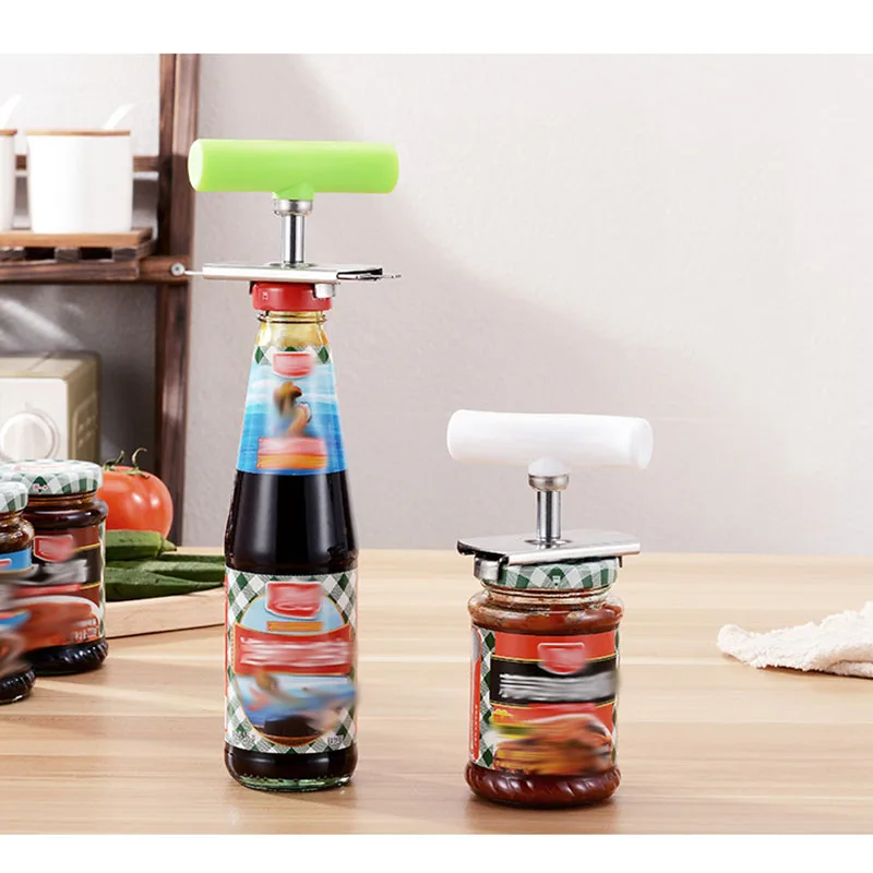 Регулируемая открывалка для банок крышки из нержавеющей стали ручная