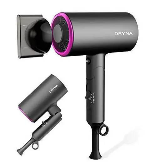 Сильный ветер складной фен для волос горячий и холодный отрицательный ионный