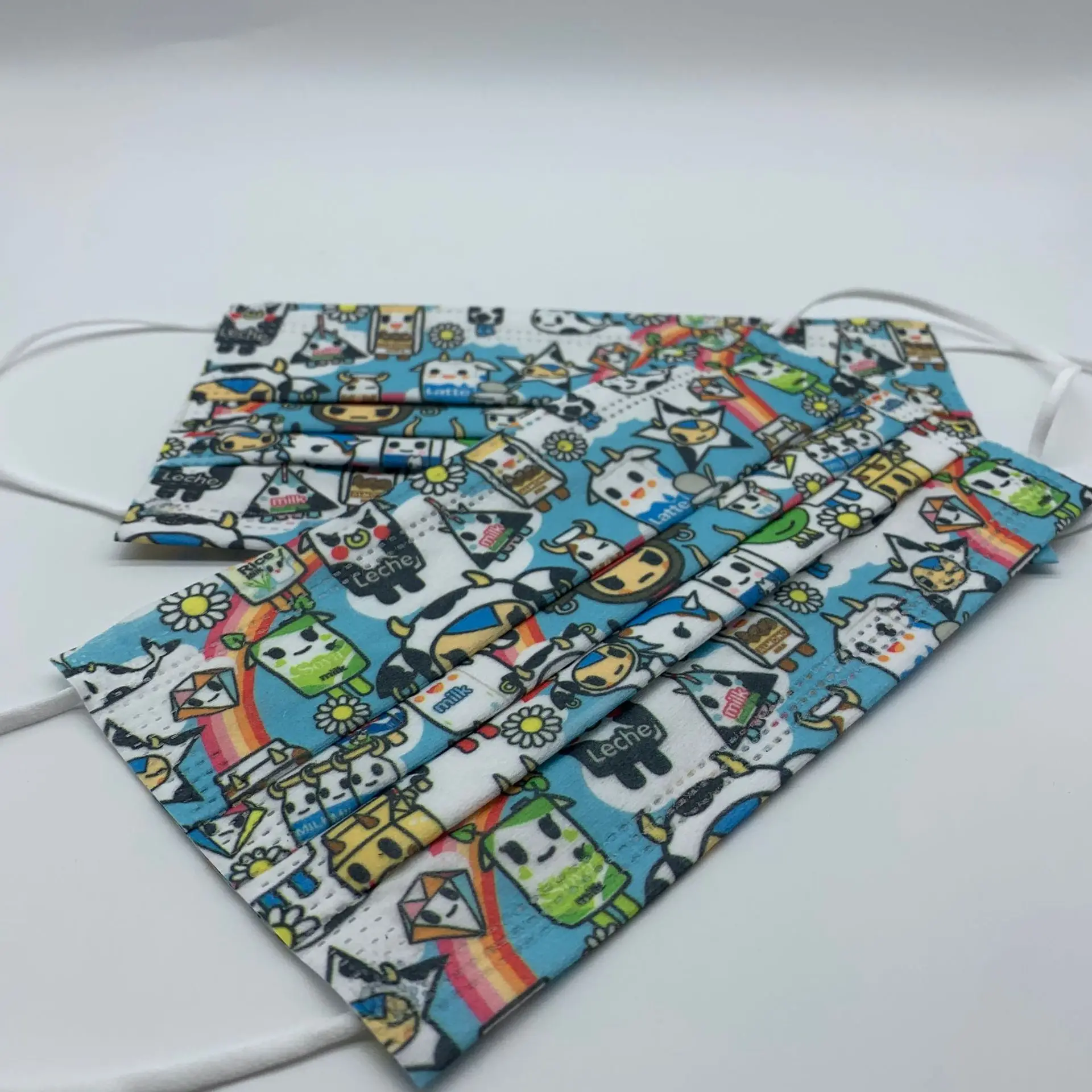 

mascarillas maske enfants Cartoon Pattern Comfortable Protective Masks Fashion 3 layers Melt Blown Breathable Mask