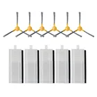 6 боковых щеток + 6 фильтров для Neatsvor X500, X600, Mamibot Exvac660, Tesvor X500 Robotic аксессуары для робота-пылесоса