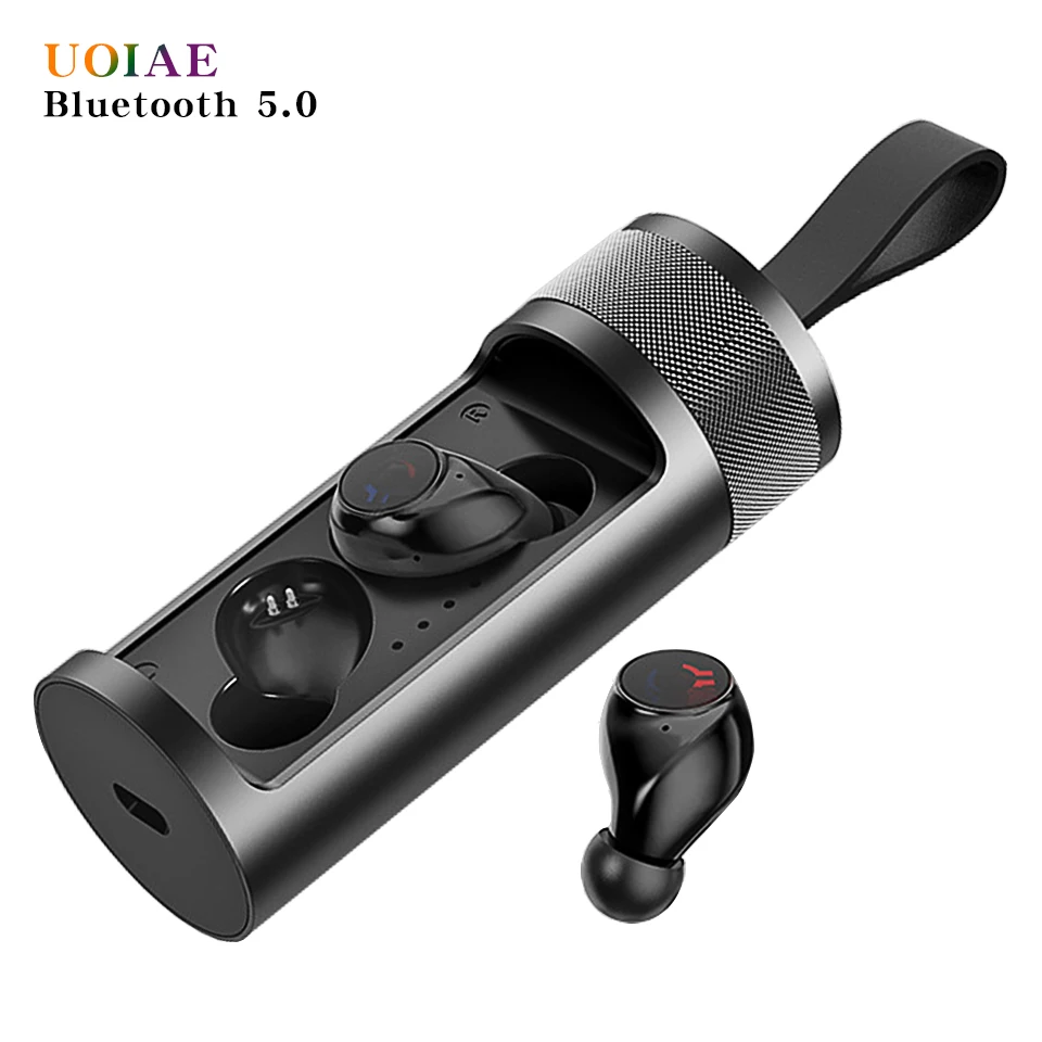 Беспроводные Bluetooth наушники UOIAE TWS спортивные стереонаушники 3D игровая гарнитура