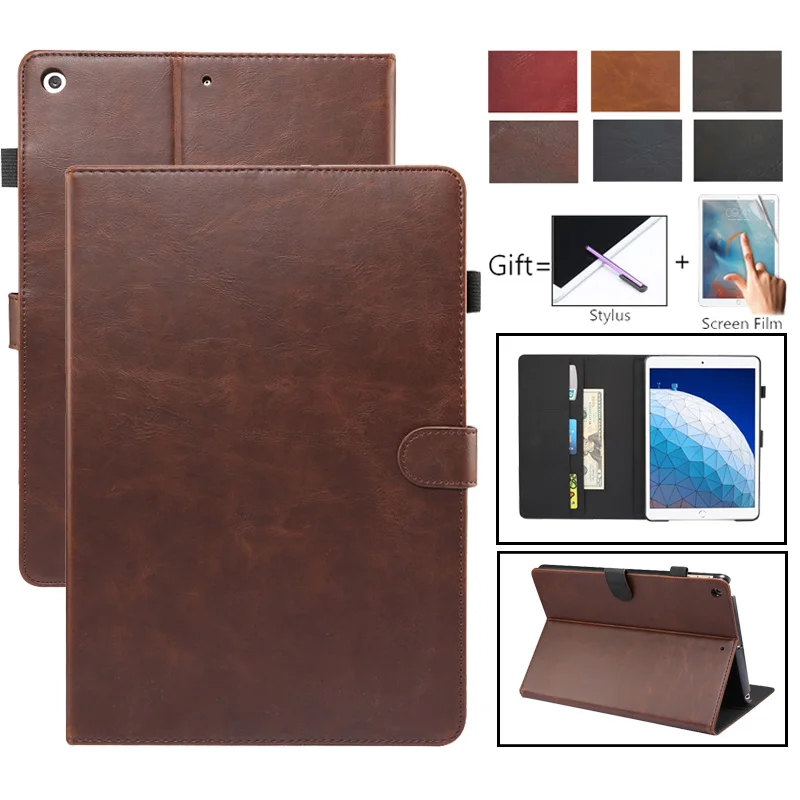 

Premium Leather Case for Apple iPad 10.2 2019 7 7th Generation A2197 A2200 A2198 A2232 Cover Smart Stand Case for iPad 10.2