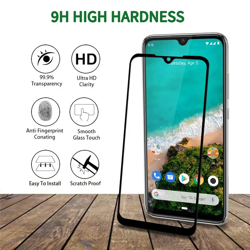 Закаленное стекло для Xiaomi mi A3 mi A3 защита экрана Защита для объектива камеры Flim стекло на для сяоми ксиоми ми а3 закаленное стекло полное покрытие 9H твердость