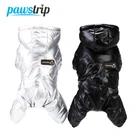 Pawstrip зимняя хлопковая одежда для собак, мягкий теплый комбинезон для собак, толстовка с капюшоном для чихуахуа, Тедди, маленьких собак, кошек, куртка, костюм для домашних животных