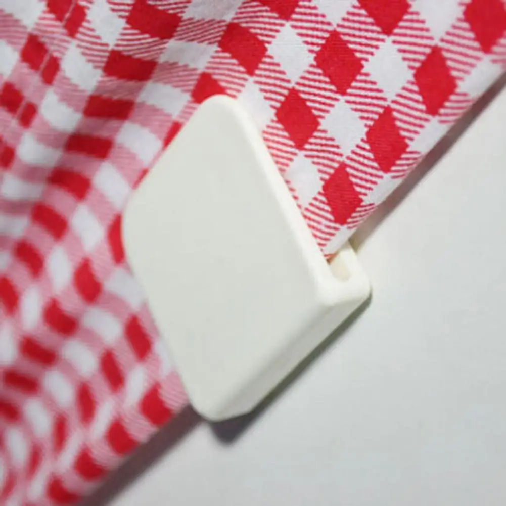 Adeeing из 2 предметов клей для фиксации душ зажимы занавесок U Форма держатель фиксированного клипса бытовой