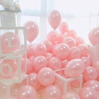 pink balloons decoration wupplies pearl latex helium balloon birthday wedding decoration valentines day proposal scene layout
