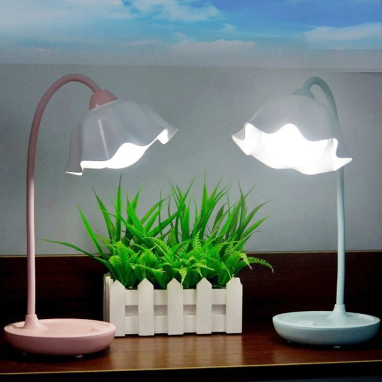 Новый милый цветочный Ночной светильник usb светодиодный лампа для мобильного