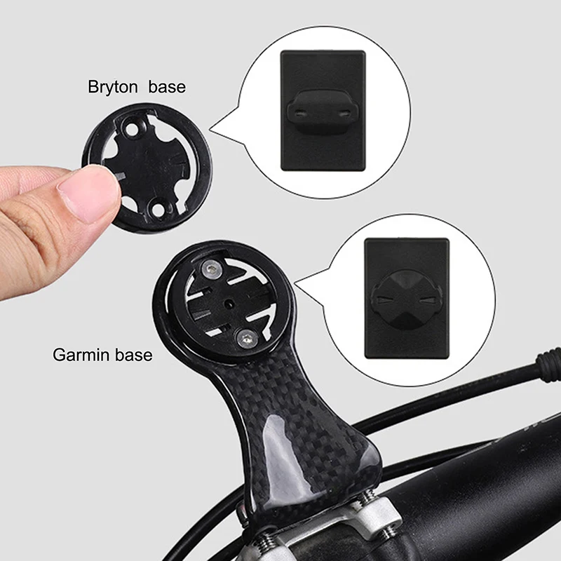 

Black MTB Road Bike Bicycle Universal Adapter GPS Mount Bracket For GARMIN Bryton