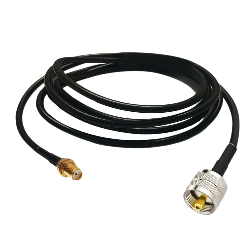 SMA гнездо UHF папа PL259 RF коаксиальный кабель адаптер RG58 20 см|Кабели передачи данных|