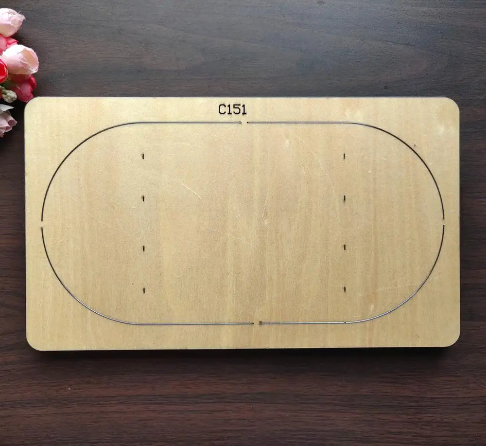 Новая карта конверты деревянные штампы скрапбукинга C 151 резки совместимы с