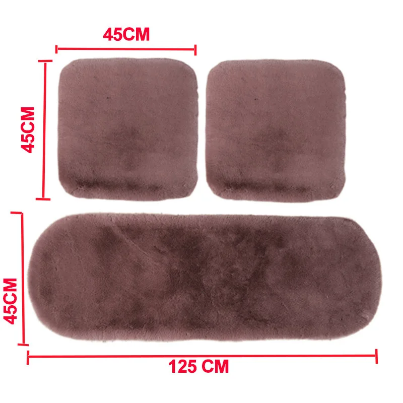 Зимний чехол для автомобильного сиденья 8 видов цветов мягкая теплая плюшевая