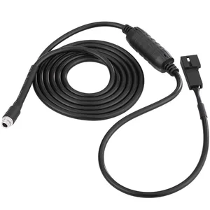 Car 3 Pin 3.5mm Female Audio AUX Input Adapter Cable1.5M Length Fit For BMW E39 E46 E53 X5 2002 - 2006