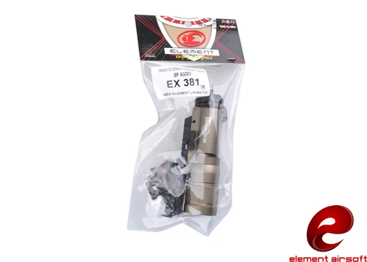 EX381DE Element Airsoft X300V vamoire led tactical light Hunting shooting pistol Strobe flashlight