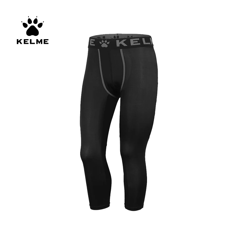 Мужские колготки для бега KELME футбольные зимние детские леггинсы баскетбольные